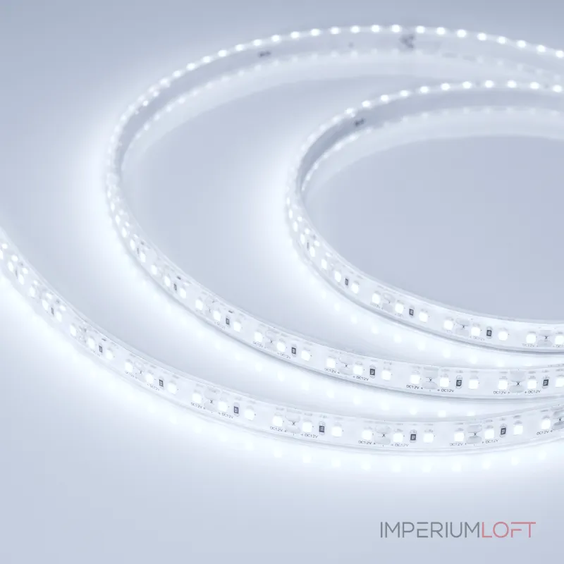Arlight Светодиодная лента герметичная RTW-PU-A120-10.5mm 12В Cool 8K 16.8 В/м IP68 м 5м 029595(3)
