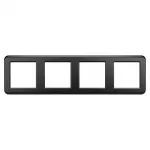 Рамкаовая FRM-VERSA-PL-4-BK Arlight 045188