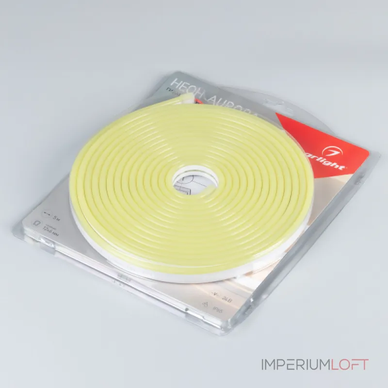 Arlight Лента герметичная AURORA-PS-A120-12x6mm 24В Lemon 10 В/м IP65 2835 5м 036681 Arlight Лента герметичная AURORA-PS-A120-12x6mm 24В Lemon 10 В/м IP65 2835 5м 036681