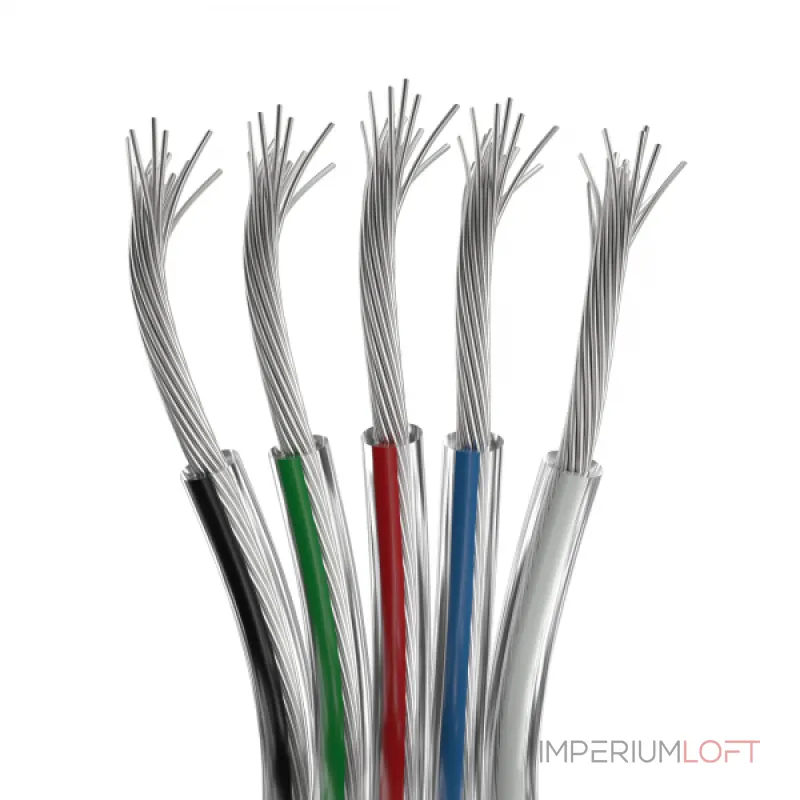 Arlight Шлейф питания ARL-20AWG-CLEAR-5-CU 034966