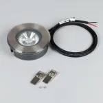 Arlight Светильник ART-GROUND-SLIM-R130-9Вт Warm3000 SL 30 deg 24В IP67 038165