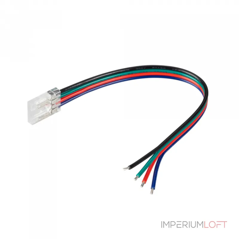 Arlight Коннектор COB-RGB-10mm-4pin-STW-L150 Лента-Провод 042064
