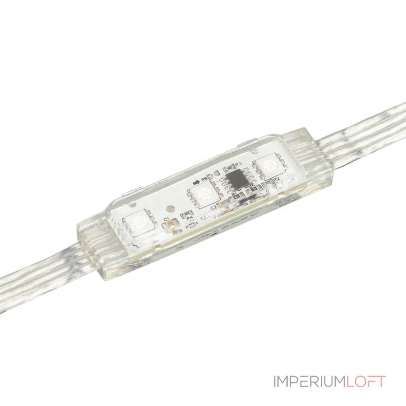 Arlight Модуль управляемый DMX-B3 12В RGB 0.72Вт IP68 140 deg 036773 Arlight Модуль управляемый DMX-B3 12В RGB 0.72Вт IP68 140 deg 036773