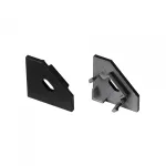 Arlight Заглушка SL-KANT-H18 FLAT BLACK с отверстием 049432