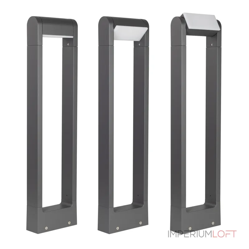 Arlight Светильник LGD-PATH-FRAME-ROTARY-H650-6Вт Warm3000 GR 111 deg 230В IP65 029436(1)