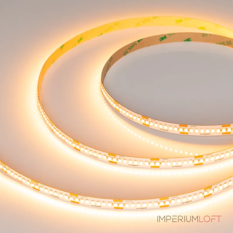 Arlight Светодиодная лента UL-A240-10mm 24В Warm2400 19 В/м IP20 5м 7 лет 052600