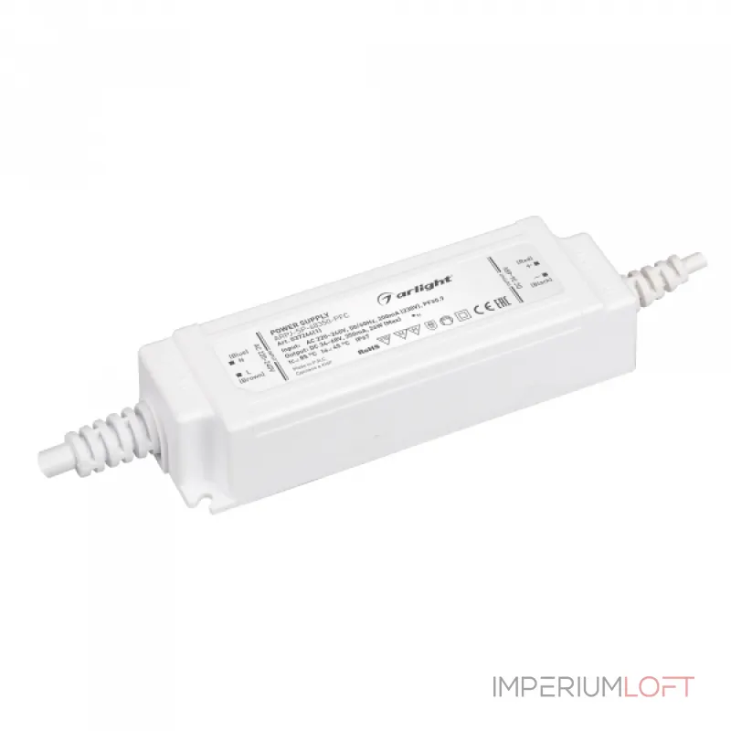 Блок питания ARPJ-SP-68350-PFC 24Вт 34-68В 0.35A Arlight IP67 037264(1) Блок питания ARPJ-SP-68350-PFC 24Вт 34-68В 0.35A Arlight IP67 037264(1)