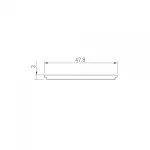Arlight Экран FANTOM-W49-10000 SILICONE Силикон 051691