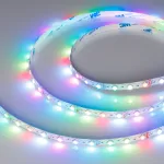 Arlight Лента SPI-RZ-B60-8mm 12В RGB-PX1-BPT 9 В/м IP20 5060 5м 047382