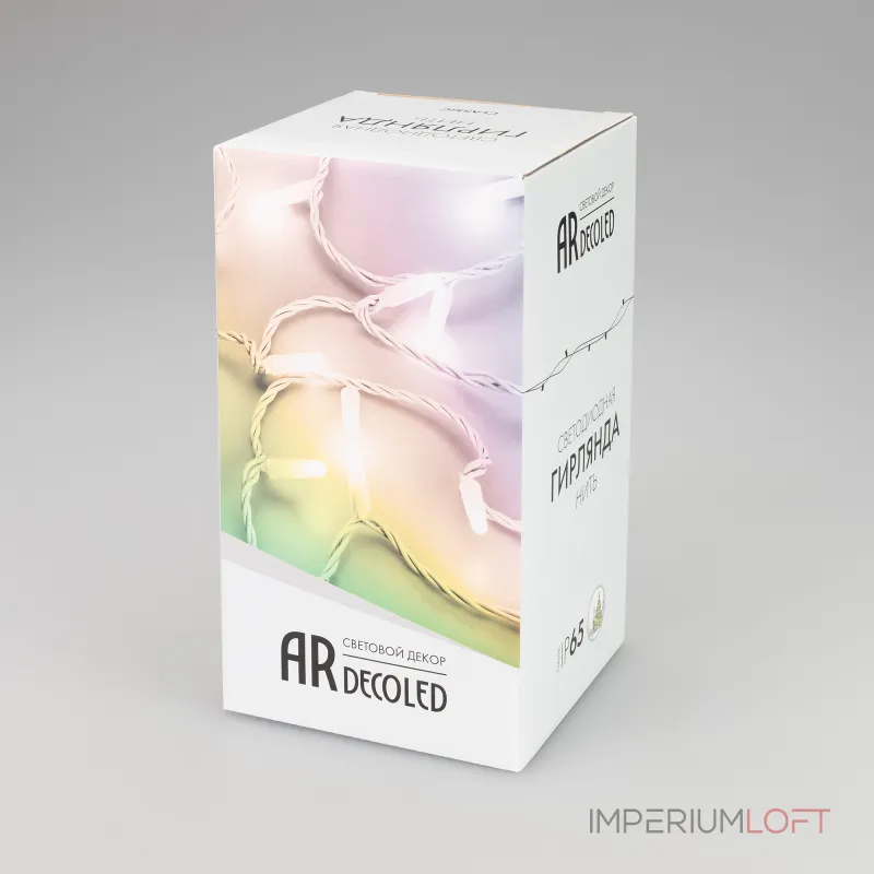 Arlight Светодиодная гирлянда ARD-STRING-CLASSIC-20000-CLEAR-200LED-SYNC RGB 230В 13Вт Ardecoled IP65 028207 Arlight Светодиодная гирлянда ARD-STRING-CLASSIC-20000-CLEAR-200LED-SYNC RGB 230В 13Вт Ardecoled IP65 028207