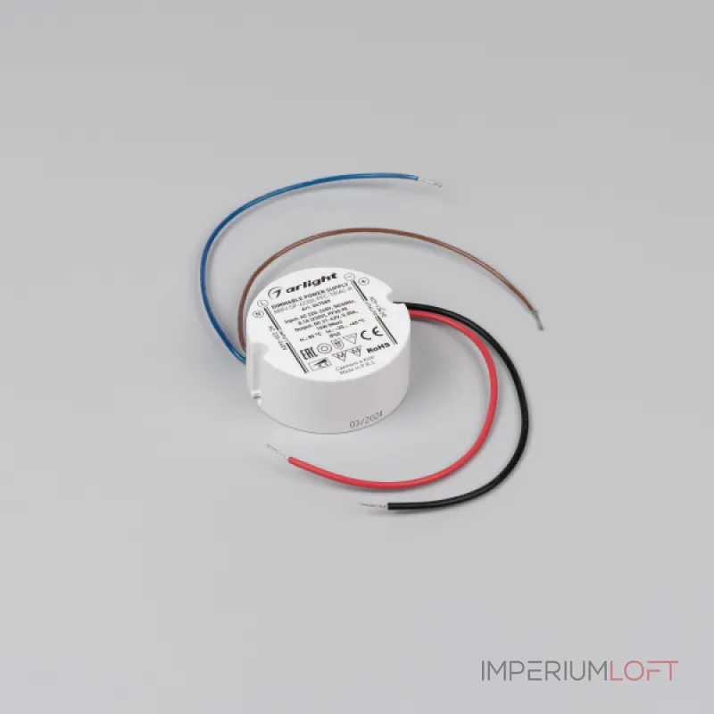 Блок питания ARPJ-SP-42350-PFC-TRIAC-R 15Вт 21-42В 350mA Arlight IP65 047589 Блок питания ARPJ-SP-42350-PFC-TRIAC-R 15Вт 21-42В 350mA Arlight IP65 047589