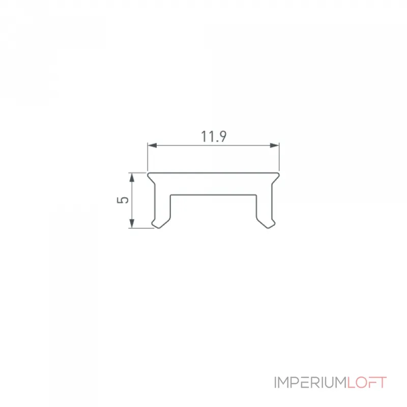 Arlight Экран FANTOM-W12-10000 SILICONE Силикон 051690