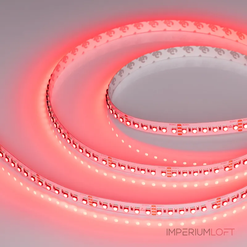 Arlight Светодиодная лента MINI-F120-12mm 24В RGB 22.4 В/м IP20 3535 5м 022719(2)