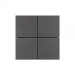 Arlight INTELLIGENT ARLIGHT Кнопочная панель KNX-304-23-IN Black BUS Frameless IARL IP20 039663