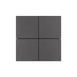 Arlight INTELLIGENT ARLIGHT Кнопочная панель KNX-304-23-IN Black BUS Frameless IARL IP20 039663