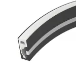 Силиконовый профиль WPH-FLEX-0616-SIDE-S9-5м BLACK Arlight Силикон 045788
