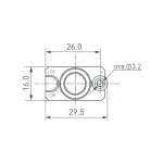 Arlight Модуль герметичный ARL-ORION-R05-12В Cool 2835 1 LED Закрытый 026532