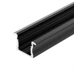 Arlight Профиль LINE-2315-F-2000 ANOD BLACK Алюминий 044278