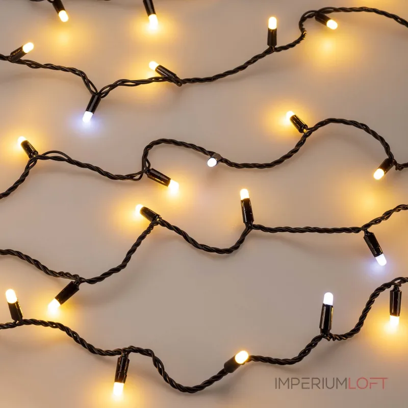 Arlight Светодиодная гирлянда ARD-STRING-CLASSIC-10000-BLACK-100LED-MILK-FLASH Warm 230В 7Вт Ardecoled IP65 031208 Arlight Светодиодная гирлянда ARD-STRING-CLASSIC-10000-BLACK-100LED-MILK-FLASH Warm 230В 7Вт Ardecoled IP65 031208
