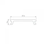 Arlight Экран STRETCH-25-CEIL-CENTER-10м OPAL-PVC 040516
