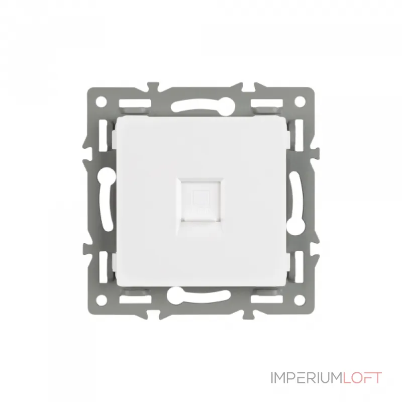 Arlight Механизм компьютерной розетки SCT-MPC1-PL-WH RJ-45 CAT6 045301