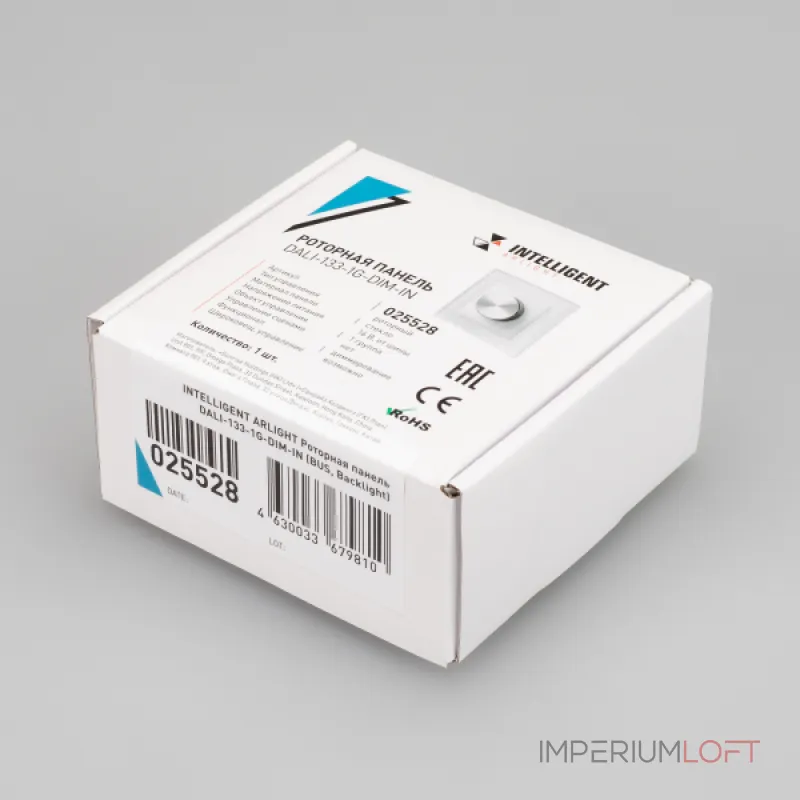 Arlight INTELLIGENT Роторная панель DALI-133-1G-DIM-IN BUS Backlight INTELLIGENT 025528