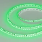 Светодиодная лента RT-A120-8mm 24V Green(9.6W/m, IP20, 2835, 5m) Arlight 008782(2)