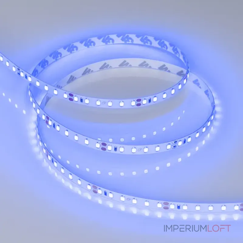 Светодиодная лента RT-A120-8mm 24V Blue (9.6W/m, IP20, 2835, 5m, 9.6 Вт/м, IP20) Arlight 008783(3) Светодиодная лента RT-A120-8mm 24V Blue (9.6W/m, IP20, 2835, 5m, 9.6 Вт/м, IP20) Arlight 008783(3)