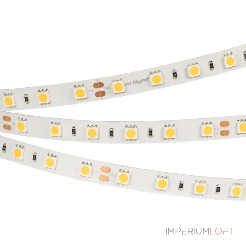 Светодиодная лента RT-B60-10mm 24V White6000 (14.4W/m, IP20, 5060, 5m, 14.4 Вт/м, IP20) Arlight 008829(2) Светодиодная лента RT-B60-10mm 24V White6000 (14.4W/m, IP20, 5060, 5m, 14.4 Вт/м, IP20) Arlight 008829(2)
