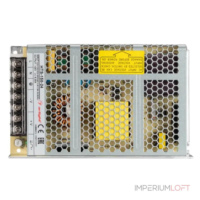 Блок питания HTS-150-24 (24V, 6.2A, 150W, IP20) Arlight 008892(1)