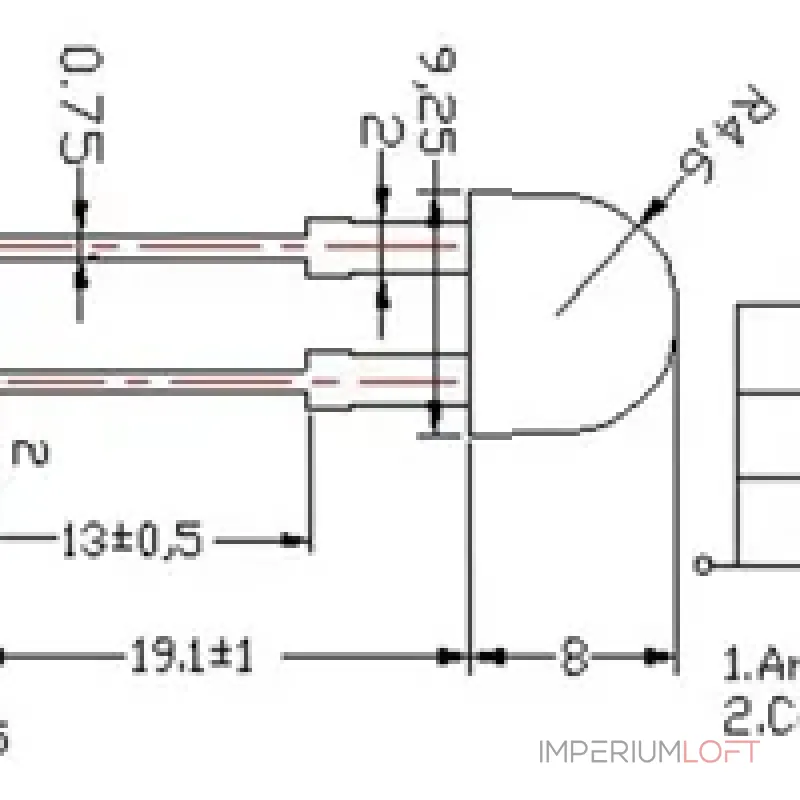 Светодиод Arlight 010794