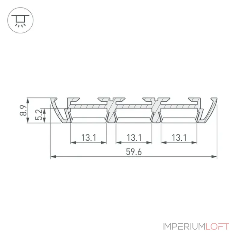 Профиль Arlight 013209