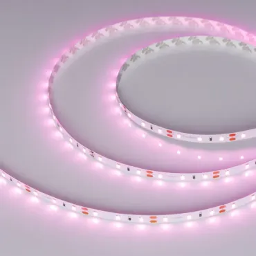 Светодиодная лента RT-A60-8mm 12V Pink (4.8W/m, IP20, 2835, 5m, 4.8 Вт/м, IP20) Arlight 013571(2)