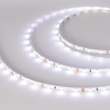 Светодиодная лента RT-A60-5mm 12V Cool 15K (4.8W/m, IP20, 2835, 5m, 4.8 Вт/м, IP20) Arlight 015215(2)