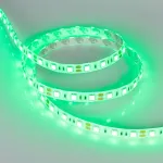 Светодиодная лента RTW 2-5000SE 12V Green 2x (5060, 300 LED, LUX, 14.4 Вт/м, IP65) Arlight 015434