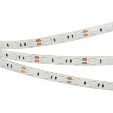 Arlight Светодиодная лента RTW 2-5000SE 12В Yellow 2x 5060 300 LED LUX 14.4 Вт/м IP65 015444