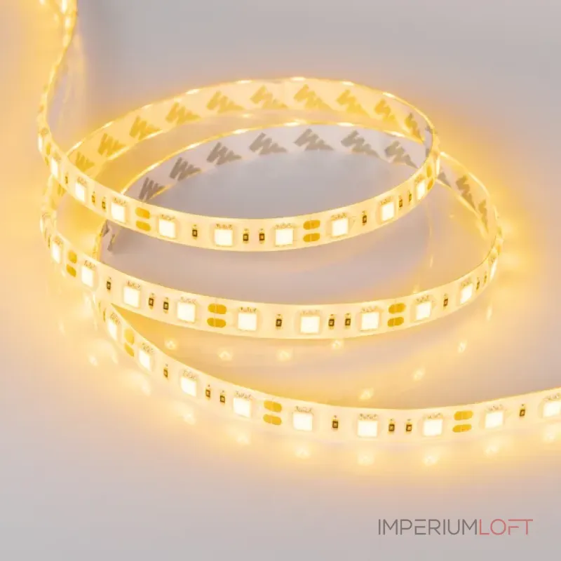 Arlight Светодиодная лента RTW 2-5000SE 12В Yellow 2x 5060 300 LED LUX 14.4 Вт/м IP65 015444