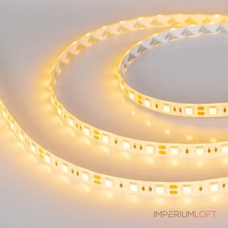 Arlight Светодиодная лента RTW 2-5000SE 12В Yellow 2x 5060 300 LED LUX 14.4 Вт/м IP65 015444