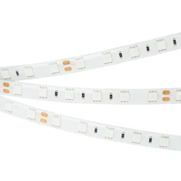 Светодиодная лента RTW 2-5000SE 24V Red 2x (5060, 300 LED, LUX, 14.4 Вт/м, IP65) Arlight 015597