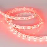 Светодиодная лента RTW 2-5000SE 24V Red 2x (5060, 300 LED, LUX, 14.4 Вт/м, IP65) Arlight 015597