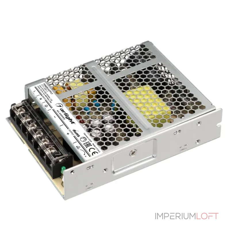 Блок питания HTS-80M-5 (5V, 16A, 80W, IP20) Arlight 015999(1) Блок питания HTS-80M-5 (5V, 16A, 80W, IP20) Arlight 015999(1)