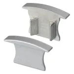 Заглушка ALU-SLIM-H15-F с отверстием Arlight 018253
