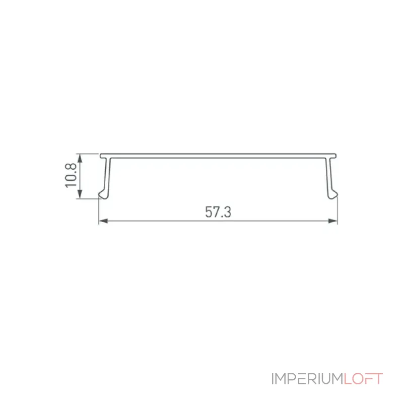 Рассеиватель ARH-LINE-6085-2000 OPAL Arlight 018643