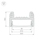 Профиль Arlight 018816