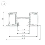 Профиль Arlight 018829