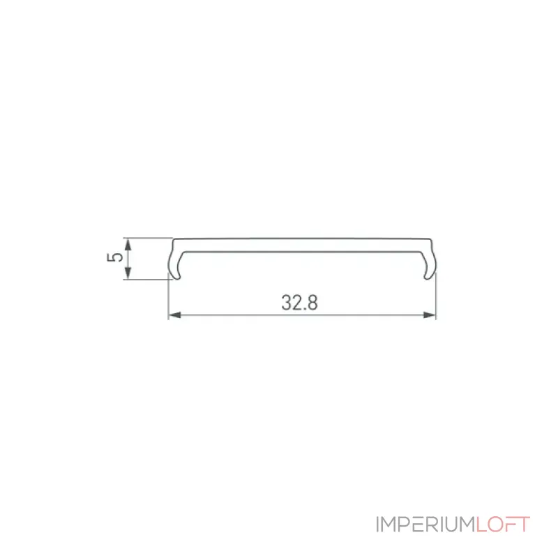 Рассеиватель SL-W33-2000 OPAL Arlight 019301