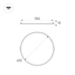 Светодиодная панель Arlight DL EDGE 020438(1)