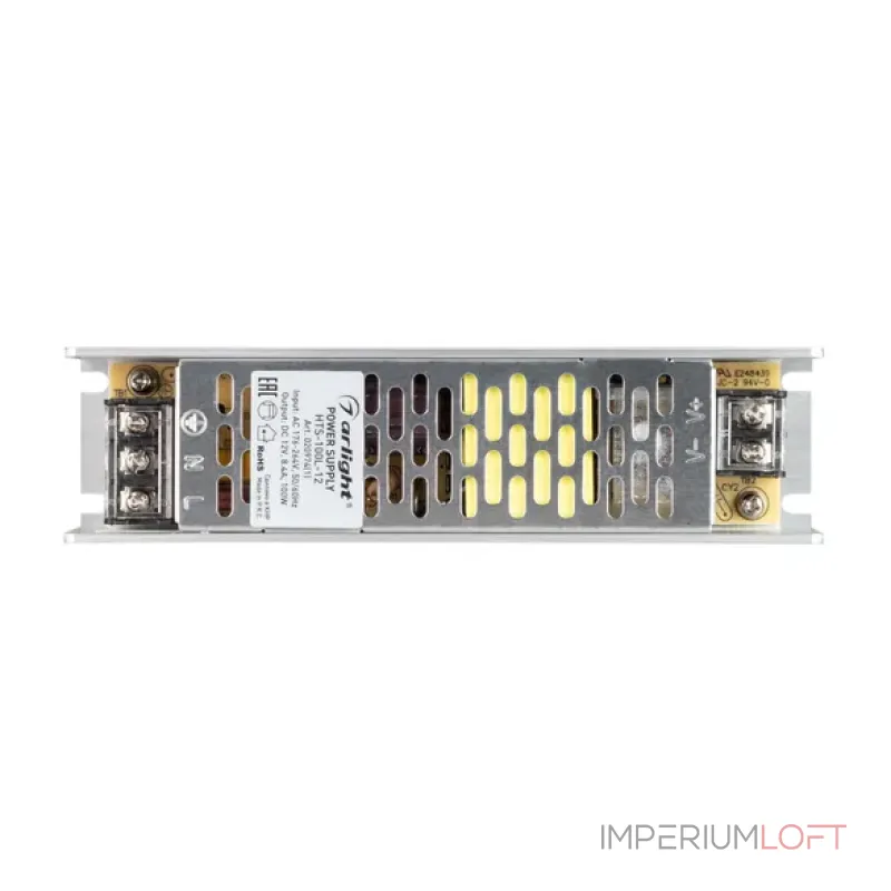 Блок питания HTS-100L-12 (12V, 8.4A, 100W, IP20) Arlight 020974(1) Блок питания HTS-100L-12 (12V, 8.4A, 100W, IP20) Arlight 020974(1)