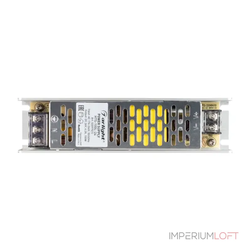Блок питания HTS-100L-24 (24V, 4.2A, 100W, IP20) Arlight 020975(1)