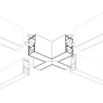 Коннектор крестовой Arlight 021238